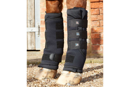 Description:Stable Boot Wraps_Colour:Black_Position:1