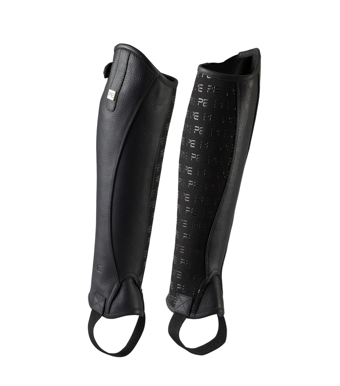 Description:Actio Leather Half Chaps_Colour:Black_Position:1