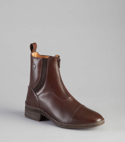Description:Balmoral Leather Paddock/Riding Boots_Colour:Brown_Position:1