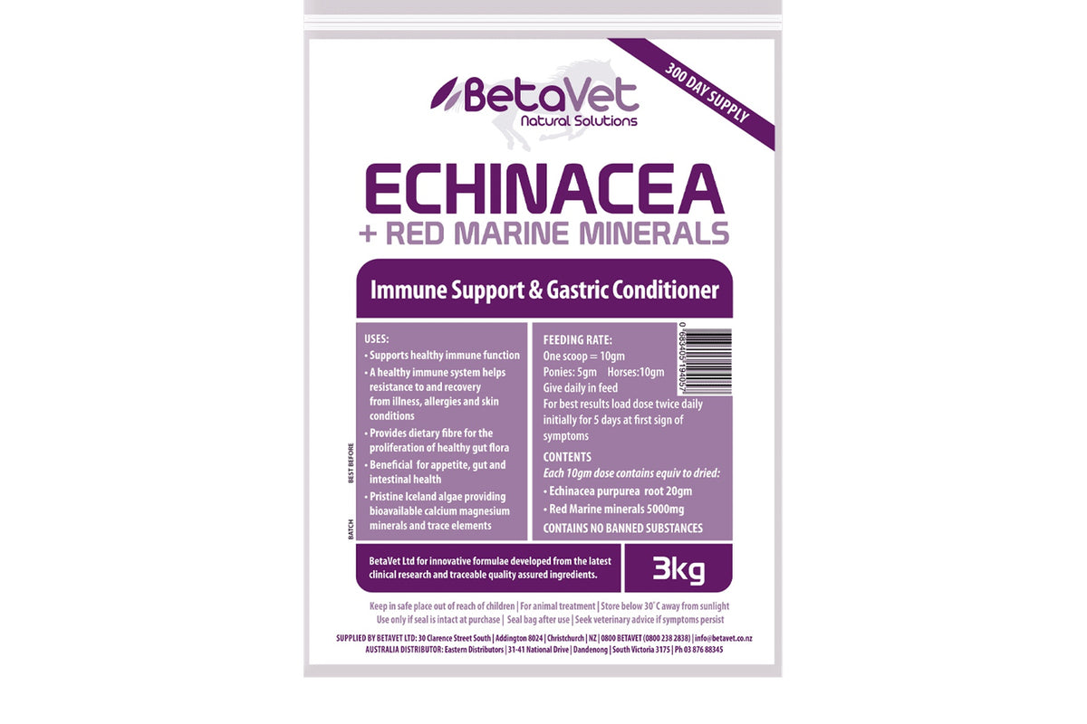 BetaVet Echinacea + Red Marine Minerals - 3kg