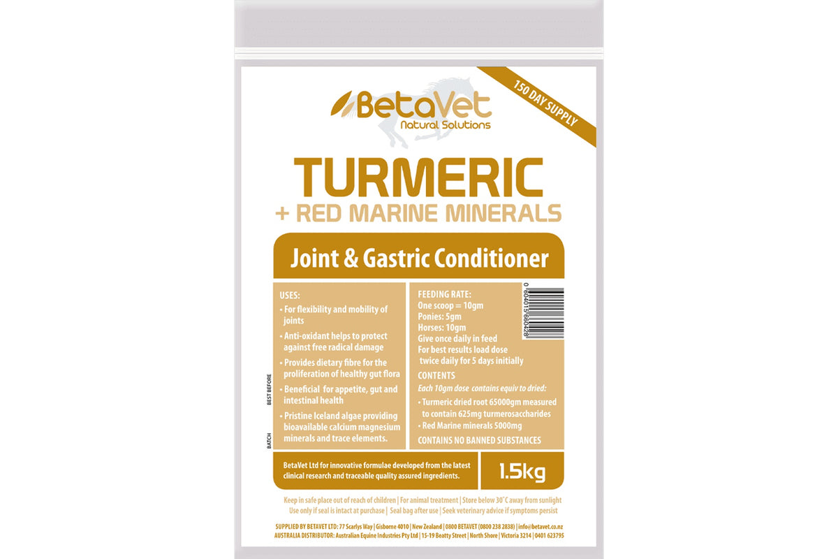 BetaVet Turmeric + Red Marine Minerals
