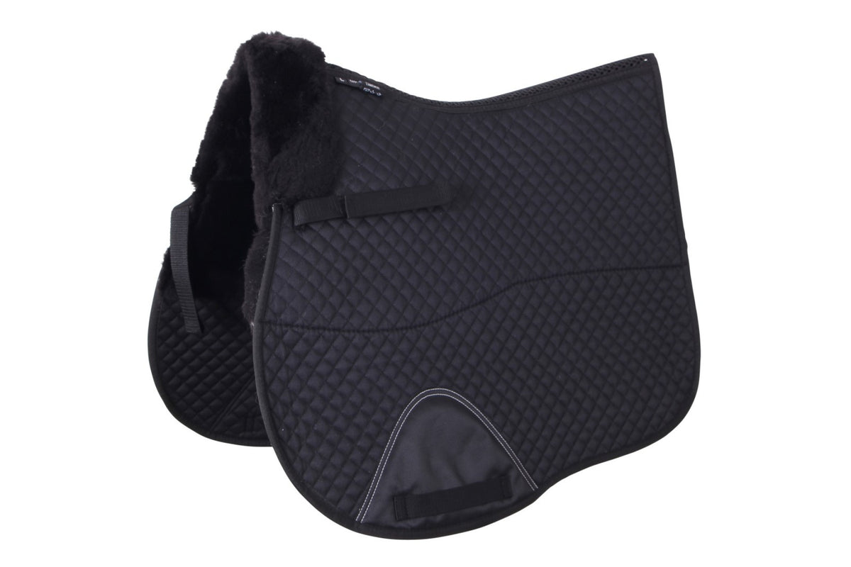 Cavallino GP Square Lambswool Saddlecloth - 2