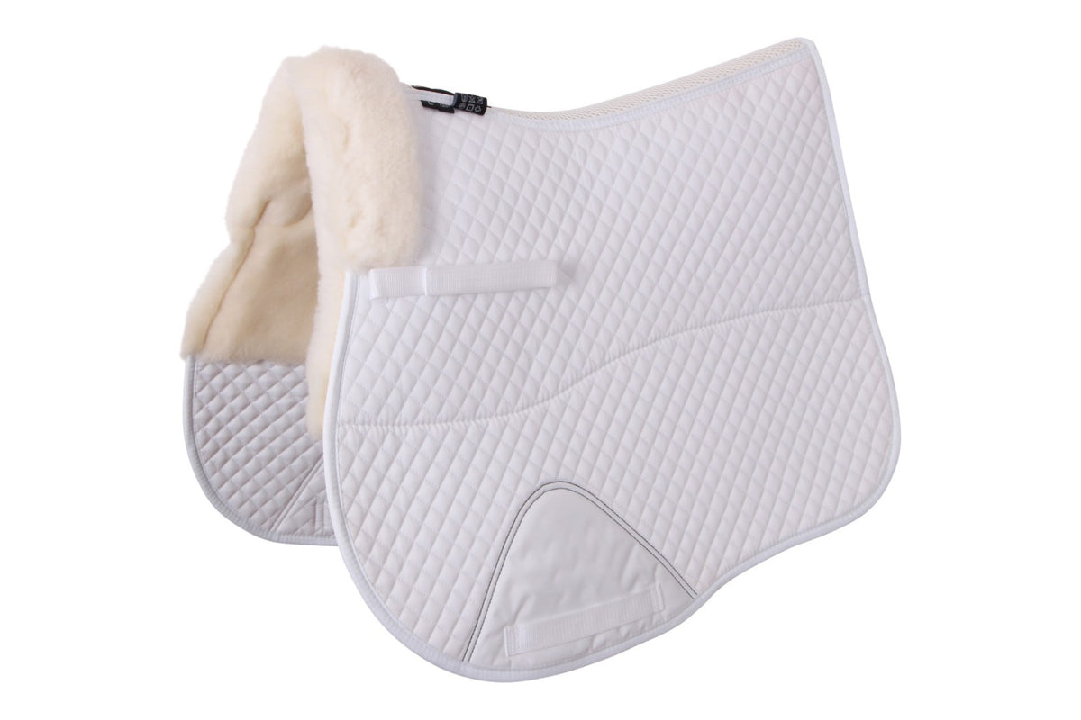 Cavallino GP Square Lambswool Saddlecloth - 4