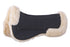 Cavallino Lambswool Half Pad - Black Natural