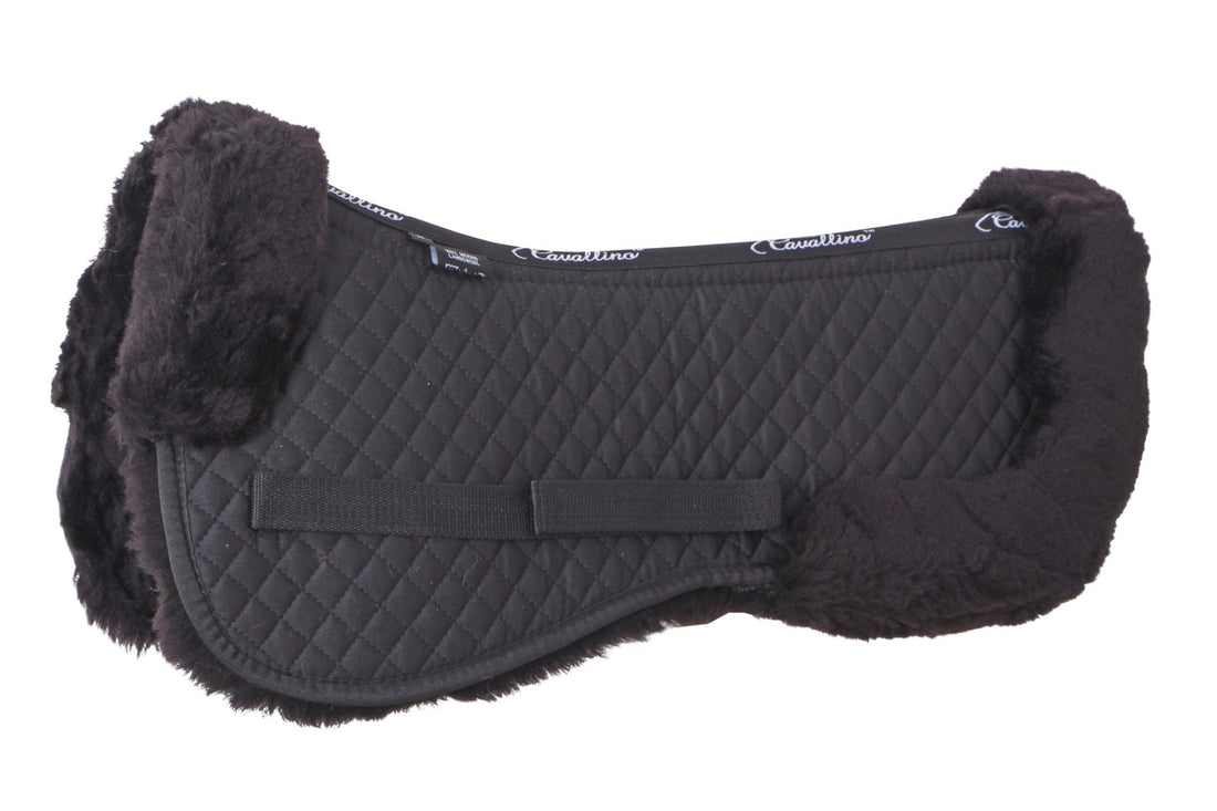 Cavallino Lambswool Half Pad - Black