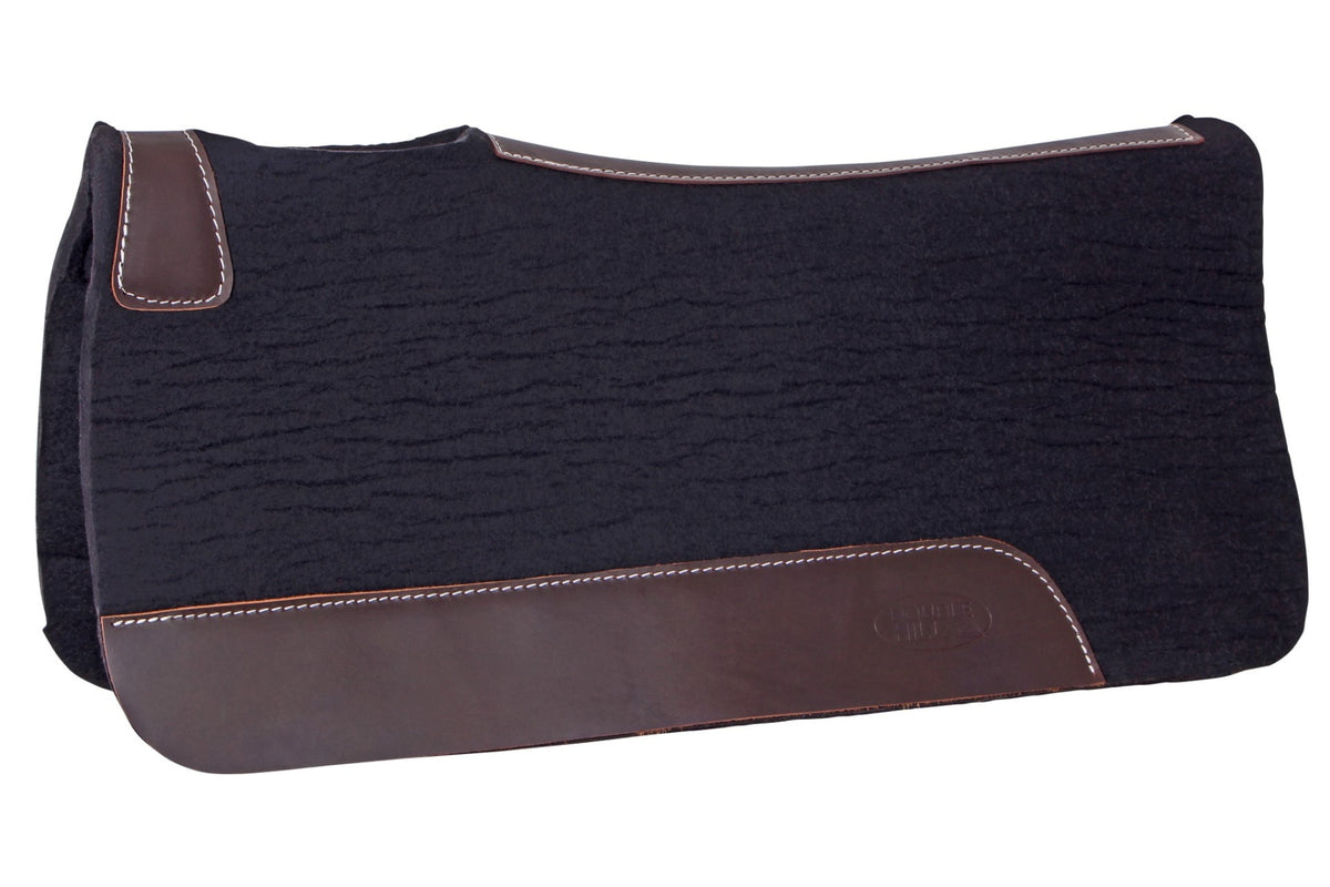Doulble Hill Contoured Wool Felt Western Pad - 2