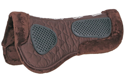 Flair Half Pad With Silicone Grip - Brown