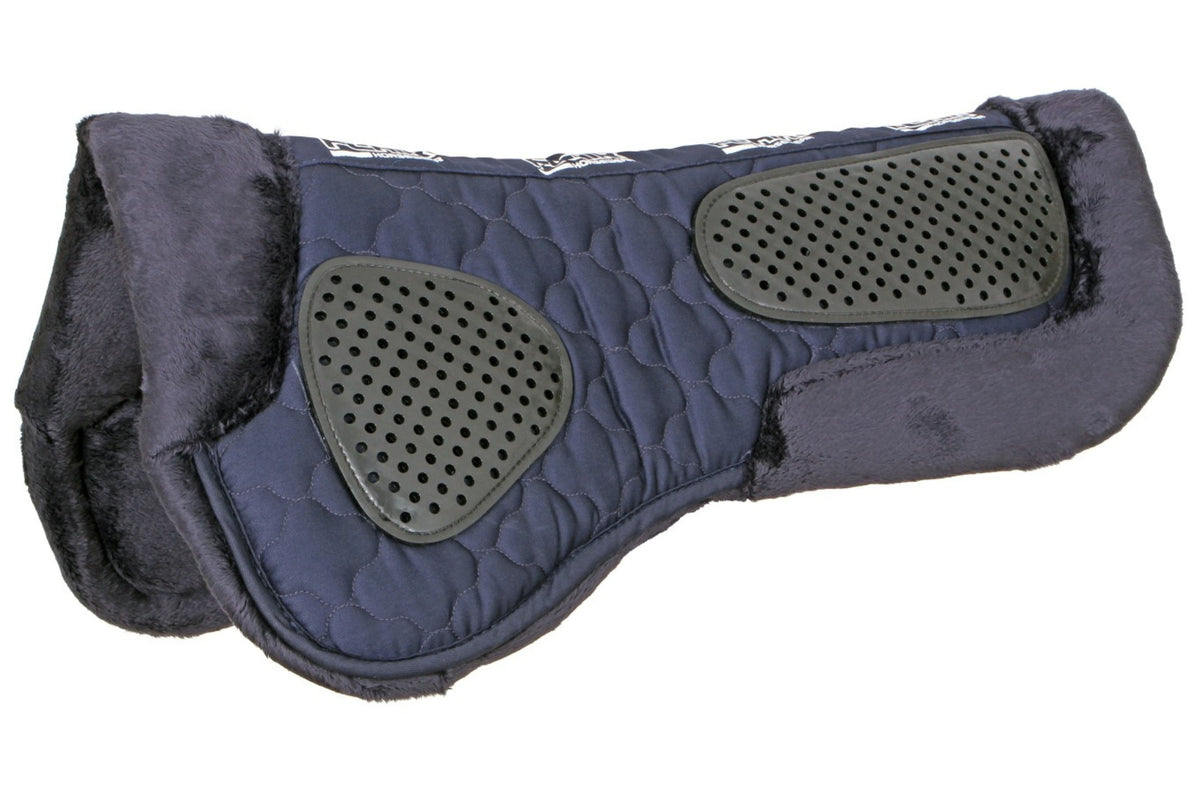 Flair Half Pad With Silicone Grip - Navy