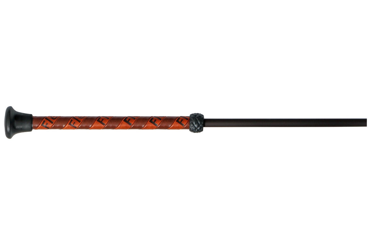 Fleck Dressage Whip Silk Touch Grip - 2
