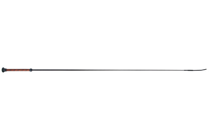 Fleck Dressage Whip Silk Touch Grip - Brown