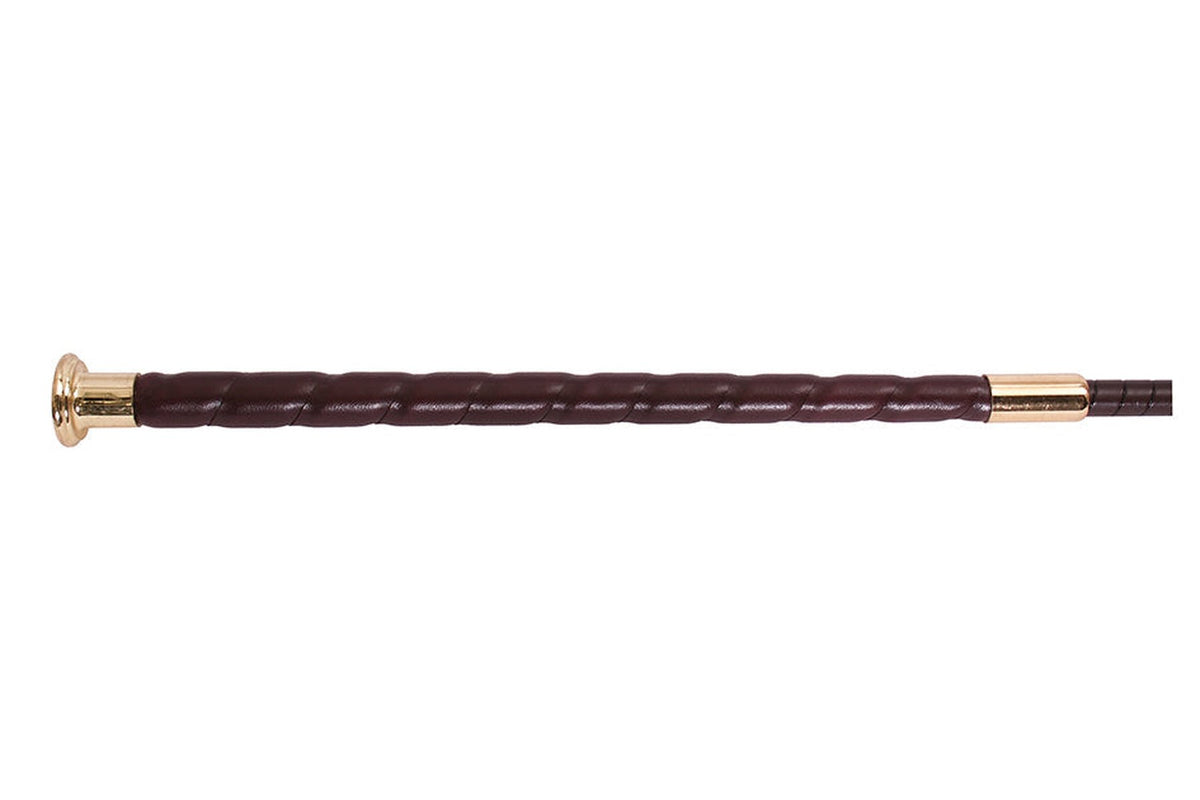Fleck Flexi Shaft Riding Whip - Brown