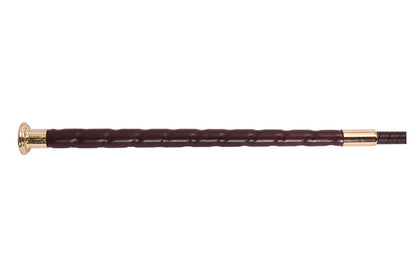 Fleck Flexi Shaft Riding Whip - Brown