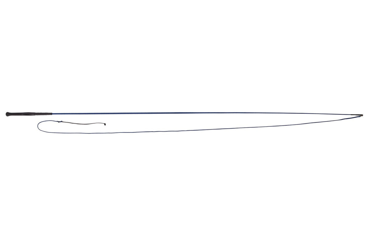 Fleck Lunge Whip With Swivel - Blue