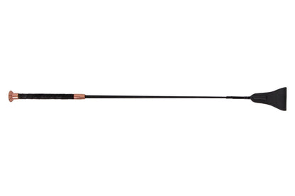 Fleck Riding Silk Touch Whip Ultra Soft Grip - Rose Gold
