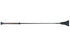 Fleck Riding Whip with SilkTouch Grip - Black