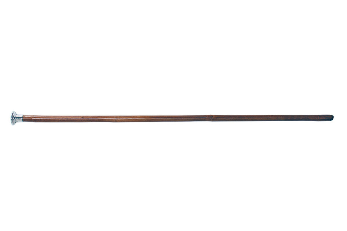 Fleck Showing Cane with Chrome Knob