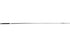 Fleck Silk Touch Dressage Whip - Chrome
