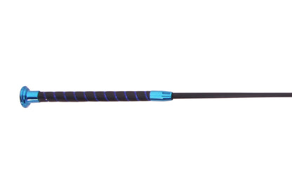 Fleck Silk Touch Dressage Whip Crystal Grip - 2