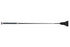 Fleck Silk Touch Riding Whip Crystal Grip - Chrome