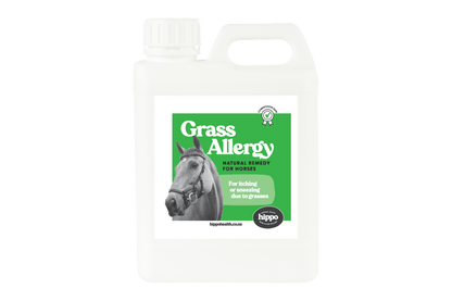 Hippo Health Grass Allergy - Equine - 1L Front
