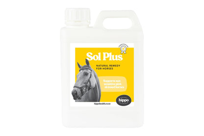 Hippo Health Sol Plus - Equine - 1L Front