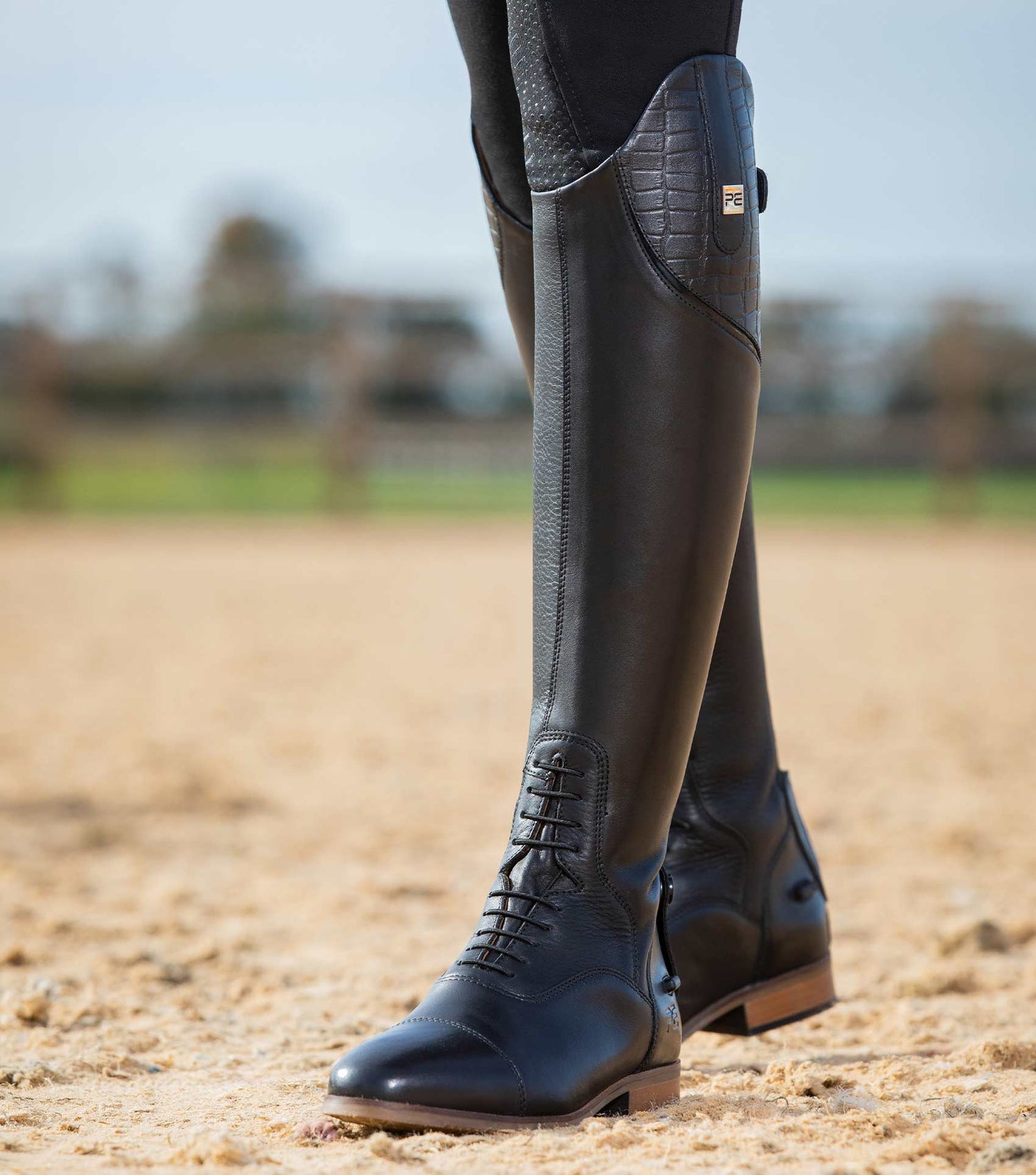 PE Passaggio Ladies Leather Field Tall Riding Boot