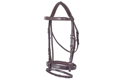 Platinum Flat Padded Hanoverian Bridle - 2