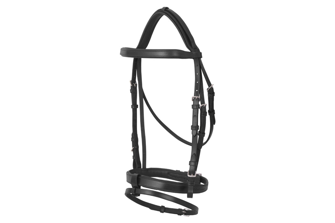 Platinum Flat Padded Hanoverian Bridle