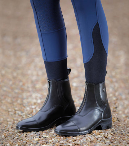 Premier Equine Balmoral Leather Paddock/Riding Boot - Black - 5