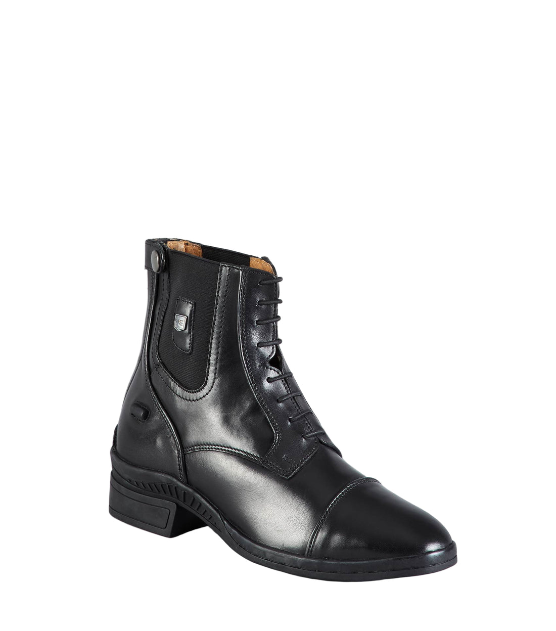 Premier Equine Denver Ladies Leather Paddock/Riding Boot - Black
